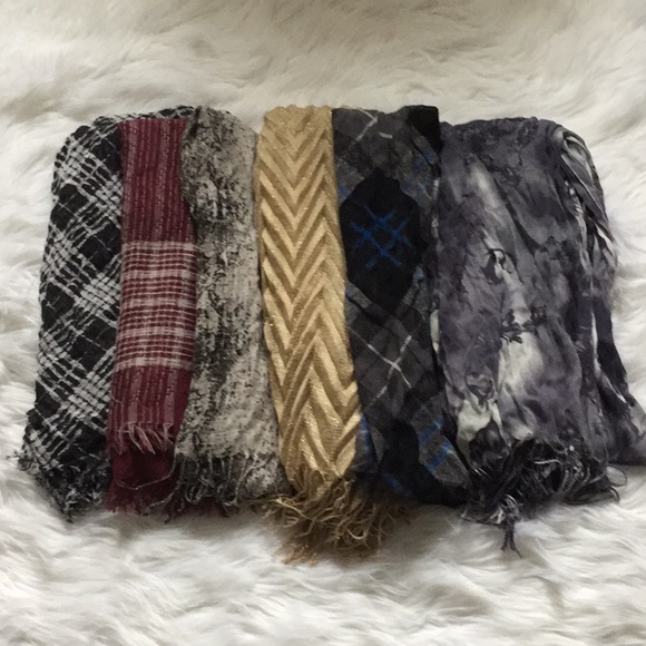 Accessories - 6 Scarves..lightweight